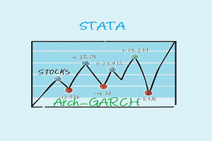 الگوهای ARCH & GARCH درنرم افزار STATA