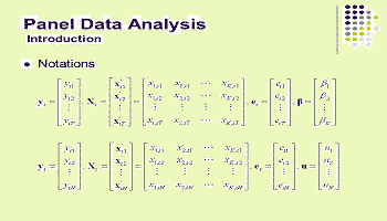 PanelDataAnalysisIntroduction - تجزیه و تحلیل داده های کمی و کیفی در نرم افزار SPSS